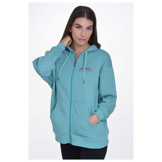 Target Γυναικεία ζακέτα Loose Jacket Hoodie Fleece "Los Angeles" Target Γυναικεία ζακέτα Loose Jacket Hoodie Fleece "Los Angeles"